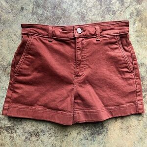 Everlane Canvas High Rise Shorts
